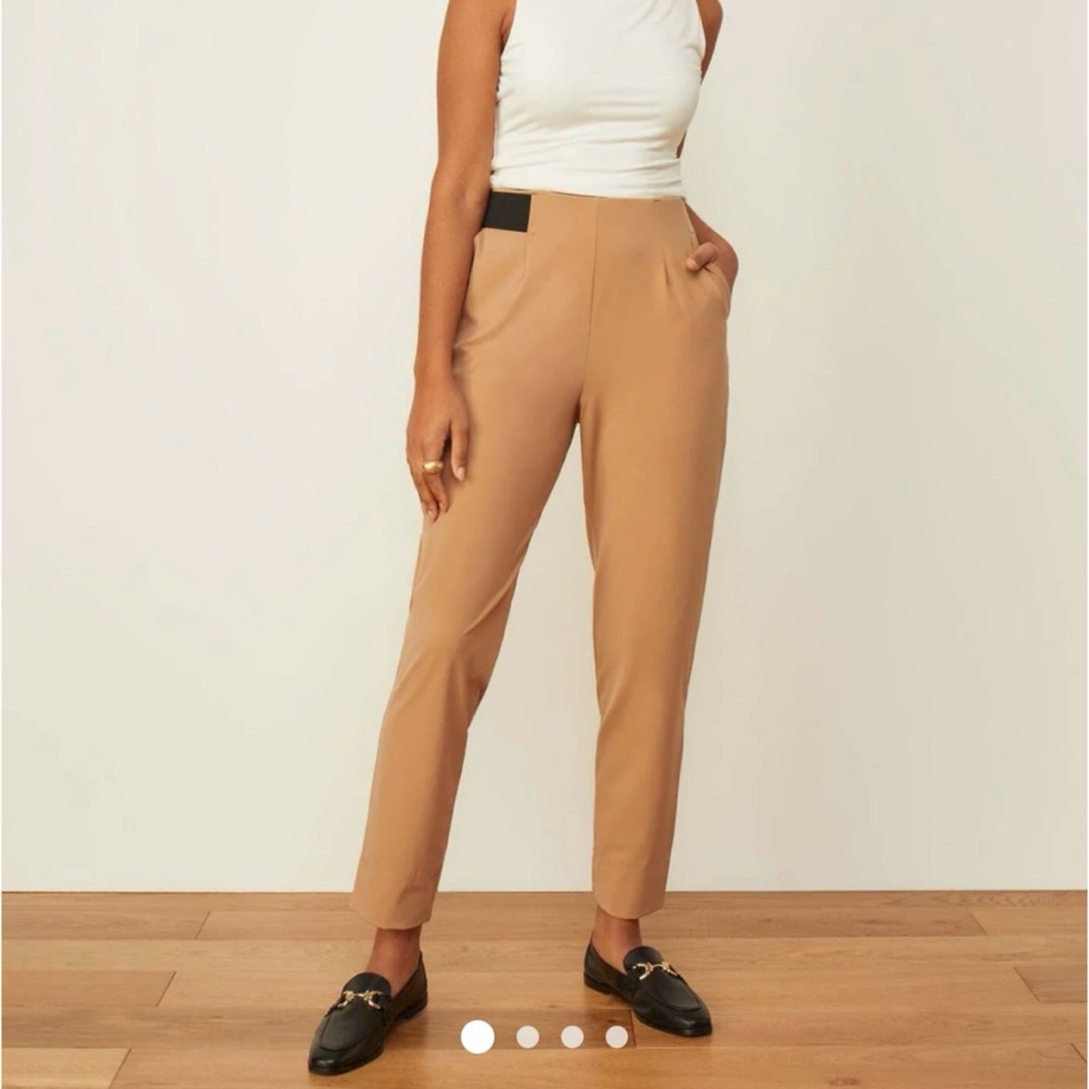 Aday Turn It Around Pants Latte Light Tan